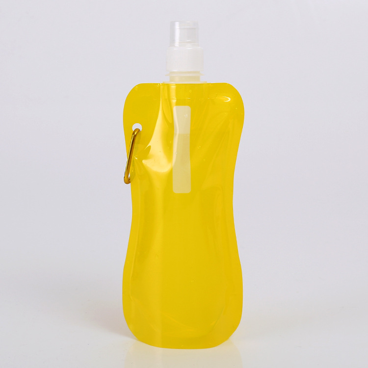 Outdoor Water Supply Portable Folding Water Storage Bag with Hook Travel Sports Water Storage Plastic Water Bag Camping Water Bag