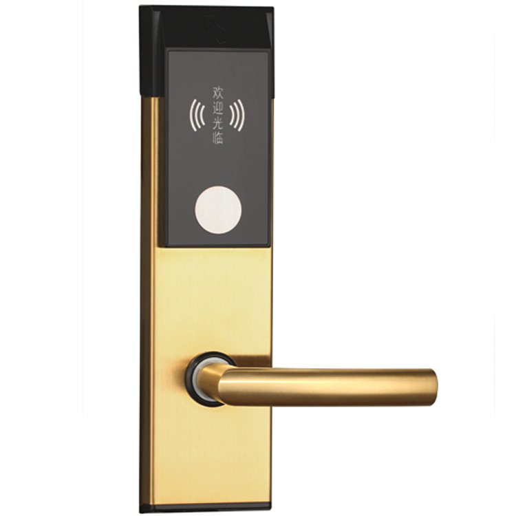 Chain Hotel magnetic card lock electronic lock hotel door lock brush card lock door lock factory direct sales