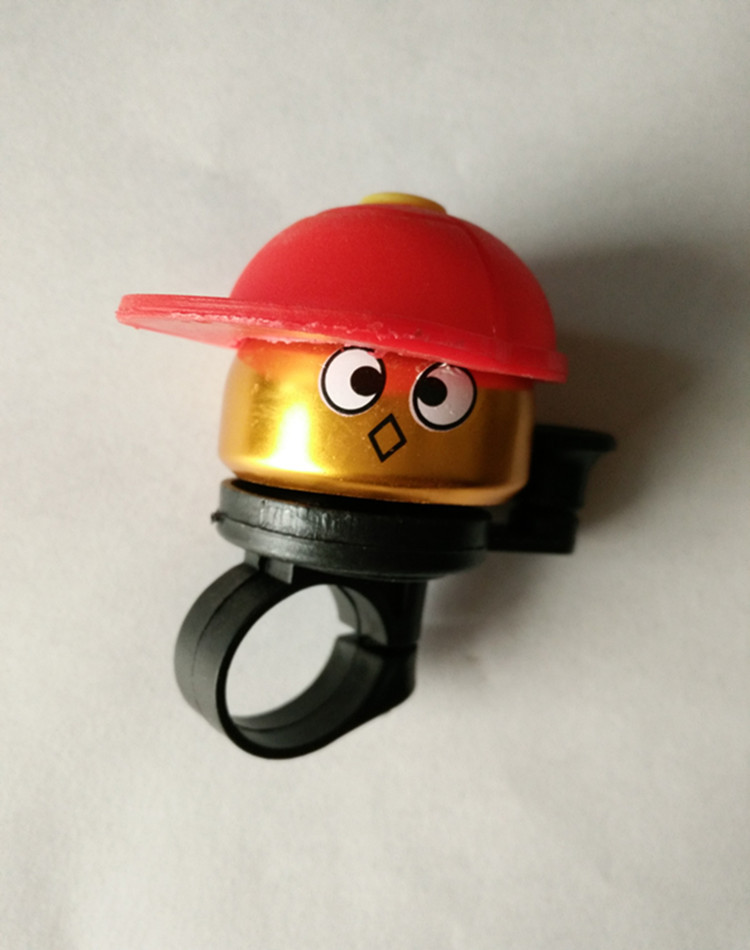 Factory wholesale baby carriage bell children's bicycle small cap car Bell baseball boy Bell in stock supply