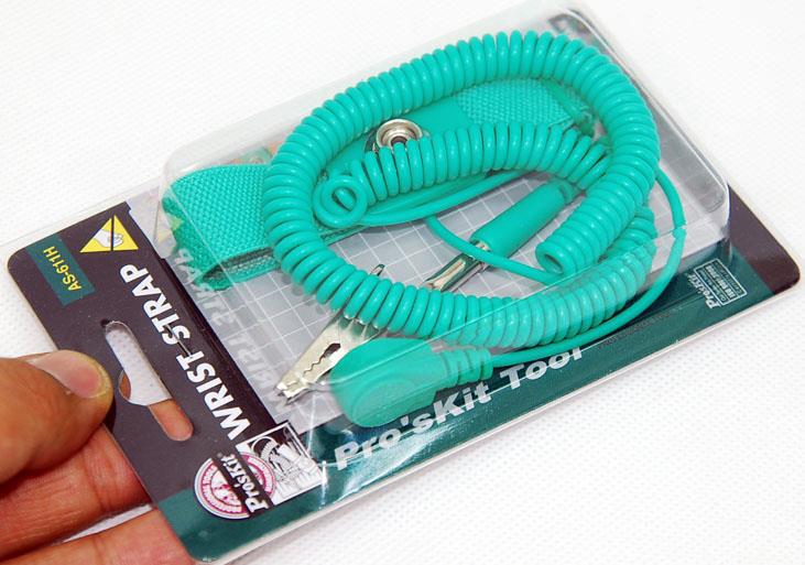 AS-611H Taiwan Baogong Anti-static Bracelet 3m Anti-static Wrist Strap Electrostatic Ring Static Eliminator