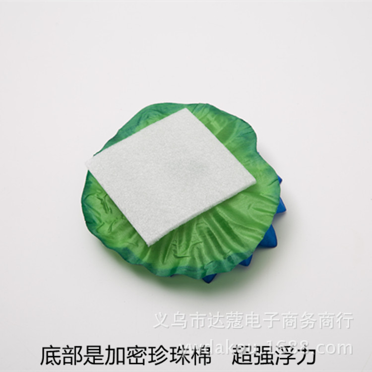 Factory Direct Sales Lotus Lantern Holiday Supplies Floating Lotus Lantern 17cm Flash Cloth Drifting River Lantern Wholesale