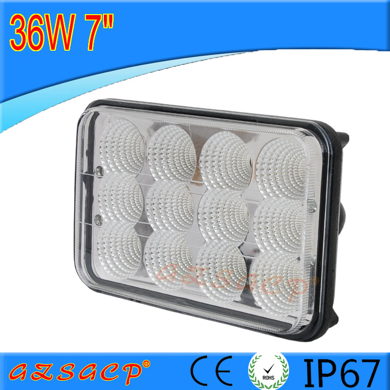 36W car LED work light engineering Probe SUV off-road spotlight roof light Inspection light