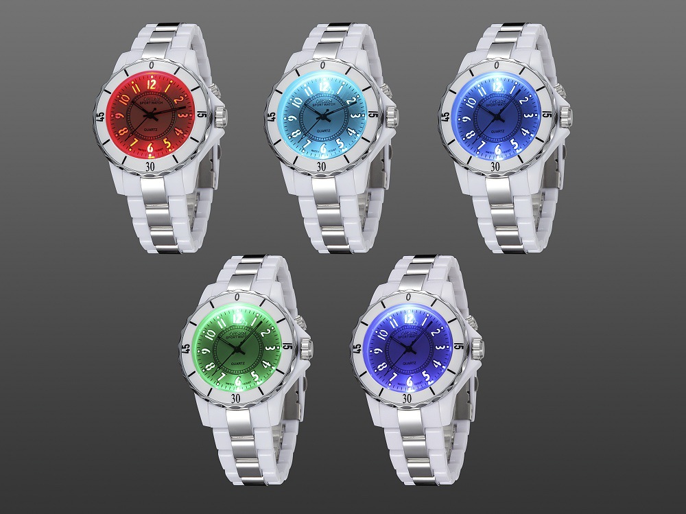 AliExpress Aosheng OHSEN electronic watch men's and women's colorful electronic watch foreign trade electronic watch FG0736 watch