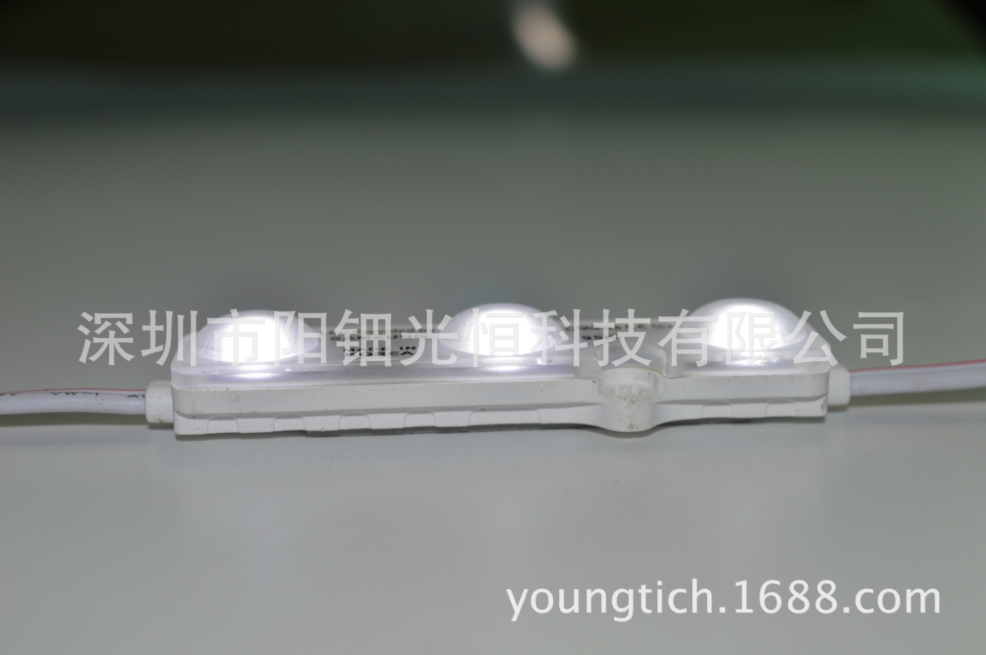 LED injection ultrasonic module ultrasonic Module 3 lights 5730 advertising light box backlight module 2835 waterproof