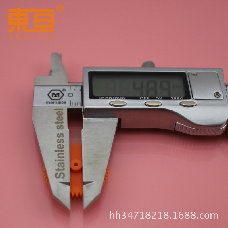 502A Soft Orange Red Soft Rubber Single-Layer Gear Tooth Piece Easy-To-Install Version Toy Accessories Tightly Fitted with 2mm Shaft