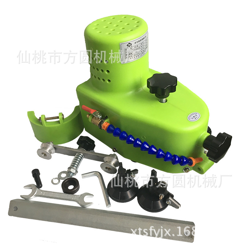 Glass edging machine supply multi-functional glass edging corner tool MJ-1 small glass edging machine