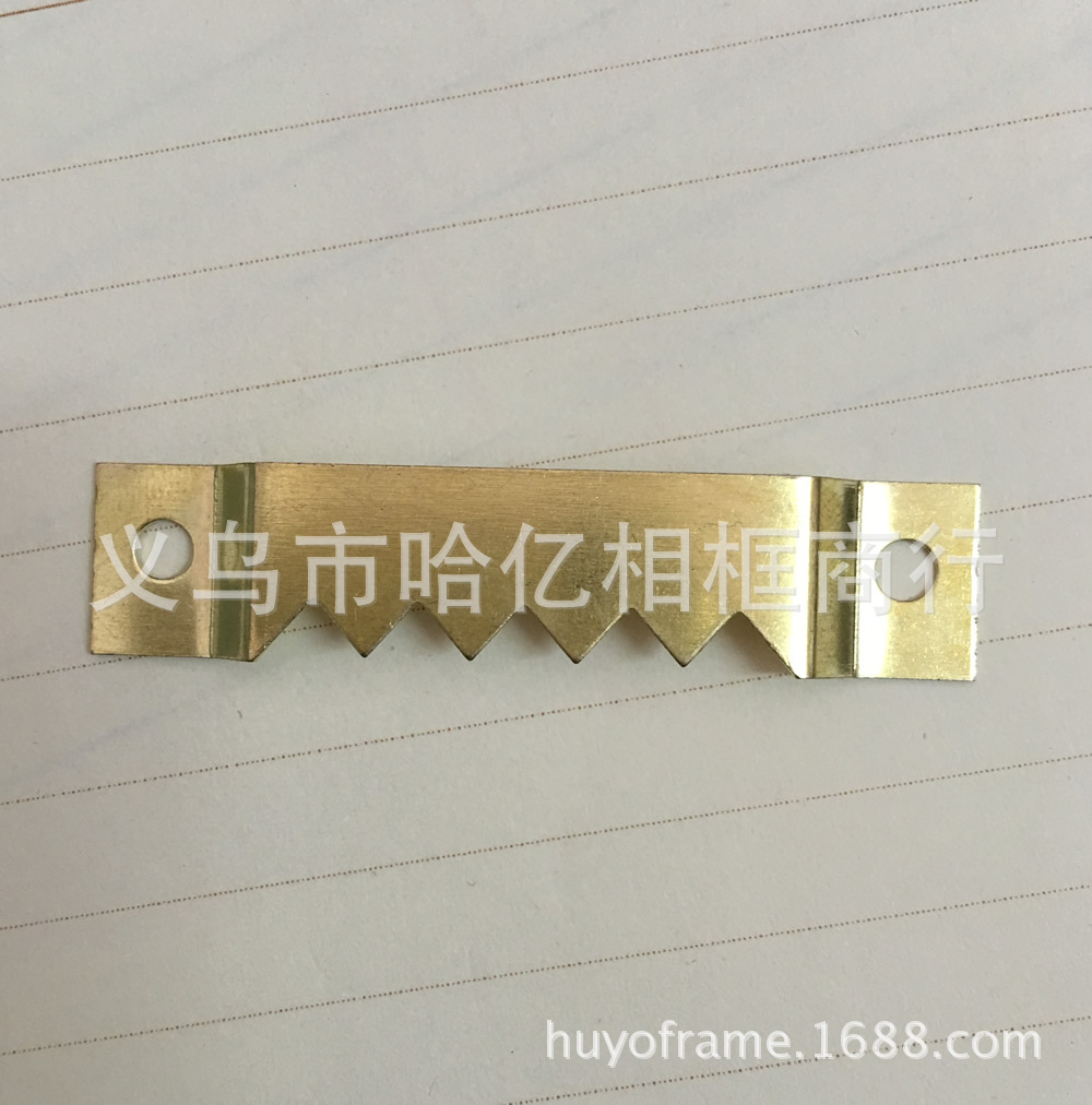 Photo Frame frame hook large serrated teeth 100 single-sided serrated teeth 12 * 55mm