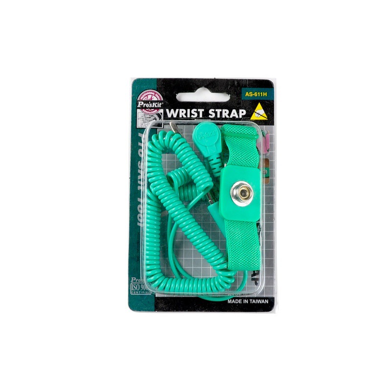 AS-611H Taiwan Baogong Anti-static Bracelet 3m Anti-static Wrist Strap Electrostatic Ring Static Eliminator