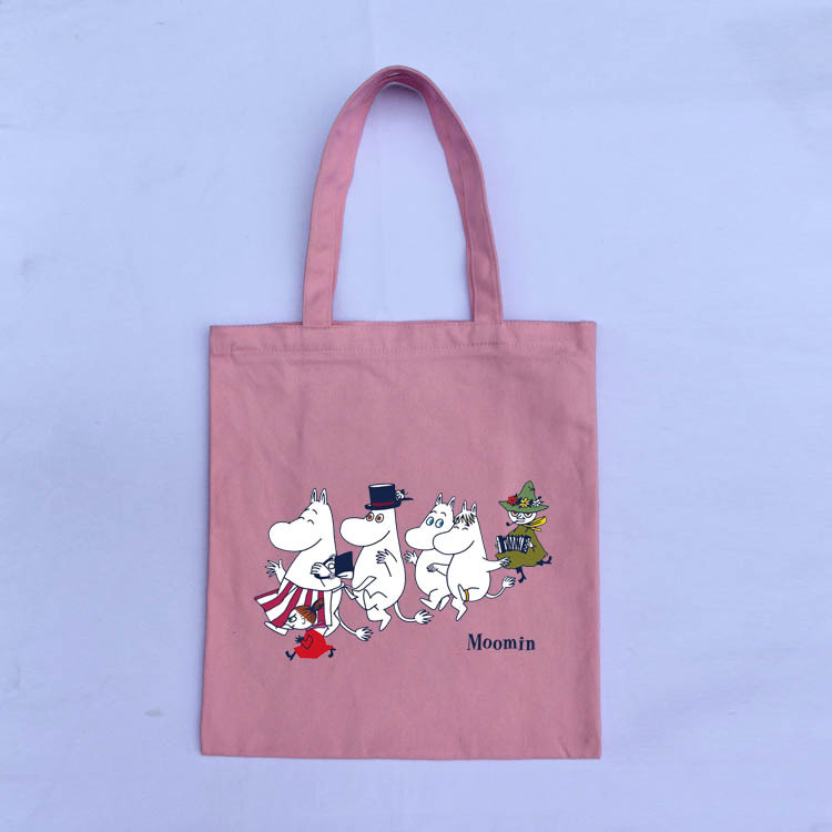 South Korea ulzzang canvas bag literary women's bag shoulder small fresh student handbag shopping bag a generation of hair
