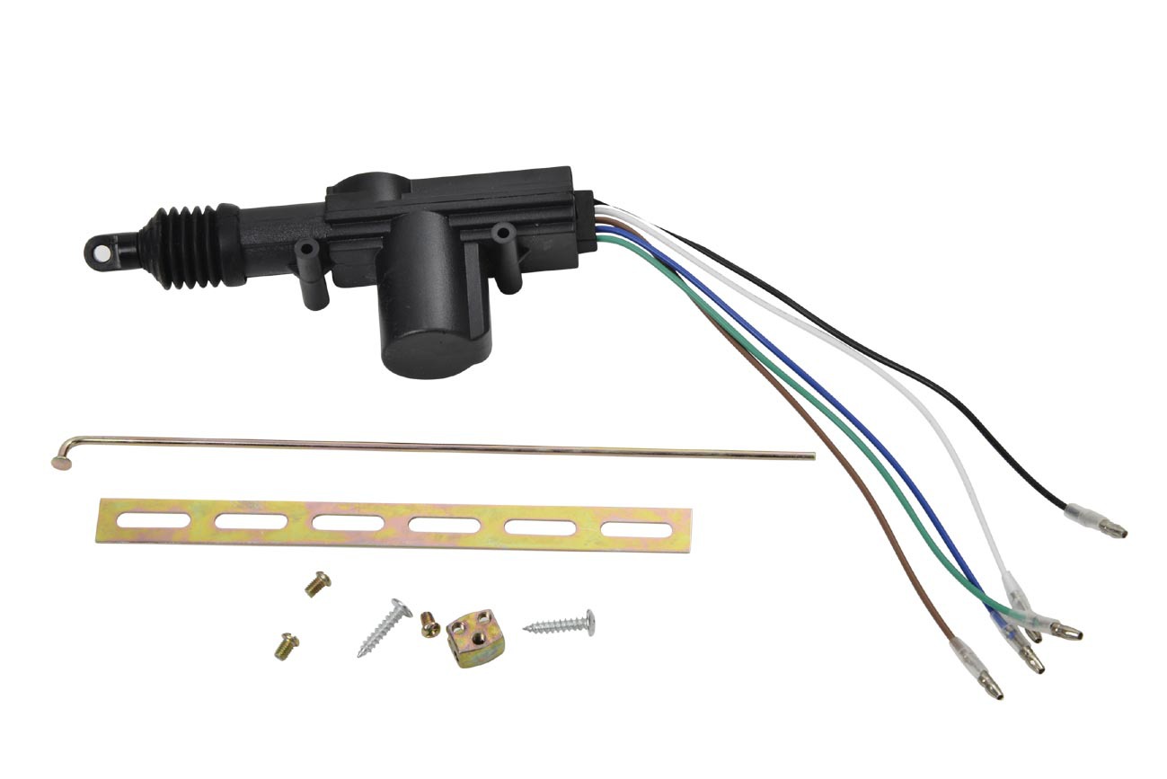 Central lock remote control with central control motor with direction light speaker output open trunk function for 12V