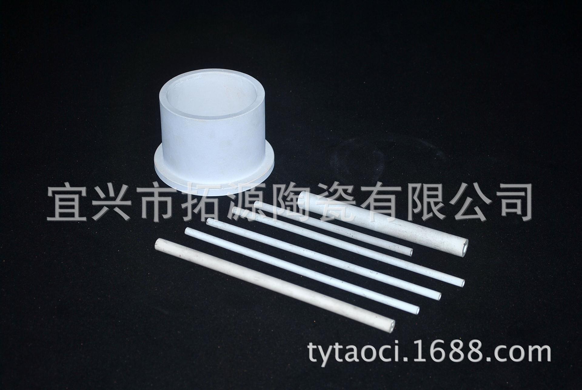 Aluminum Oxide Ceramic Rod Precision Ceramic Structural Parts Processing Custom Zirconia Solid Ceramic Tube Polishing Manufacturer