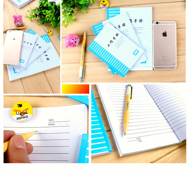 Wholesale Business Work Manual Notebook Notepad Soft Copy Portable Pocket 36K/50K64k