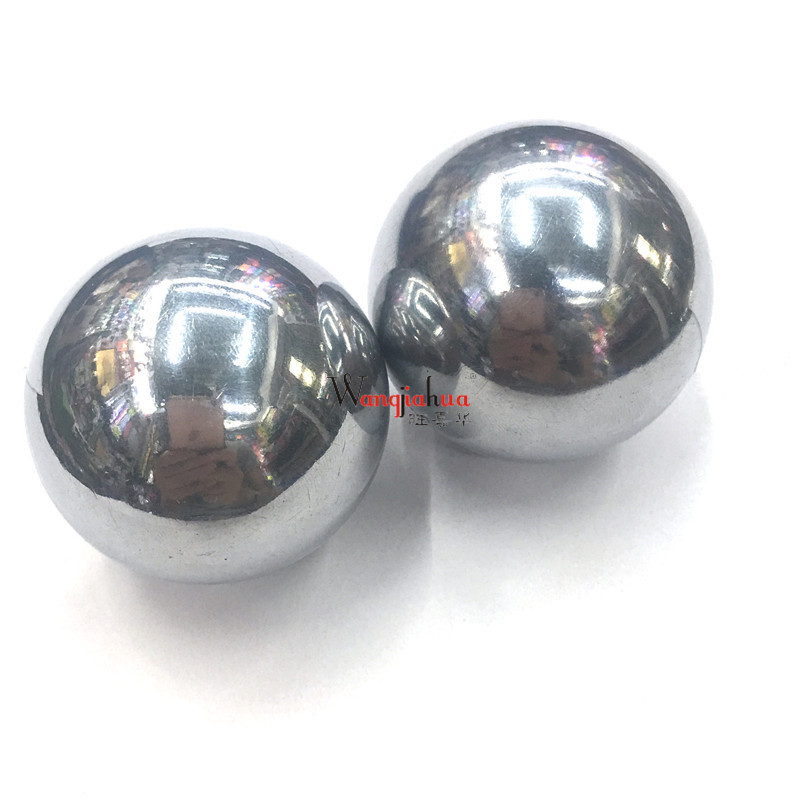 Baoding iron ball solid hollow steel ball fitness handball for middle-aged and elderly people health massage hand ball 53mm cross-border