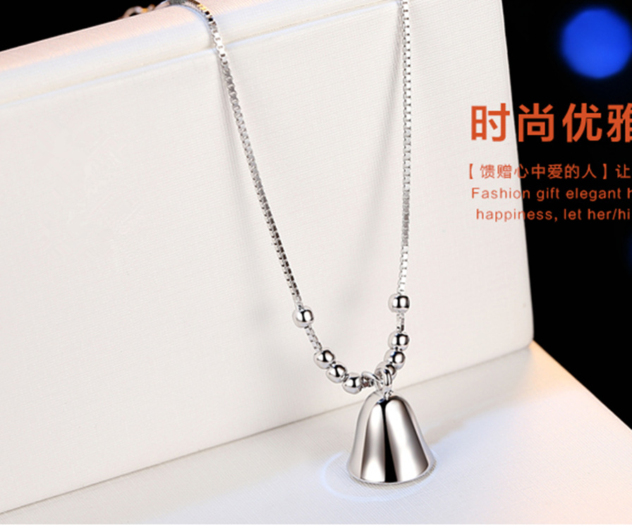 Оптовая продажа серебряных ювелирных изделий, anklet из 925 серебра, браслет с колокольчиком, не выцветает