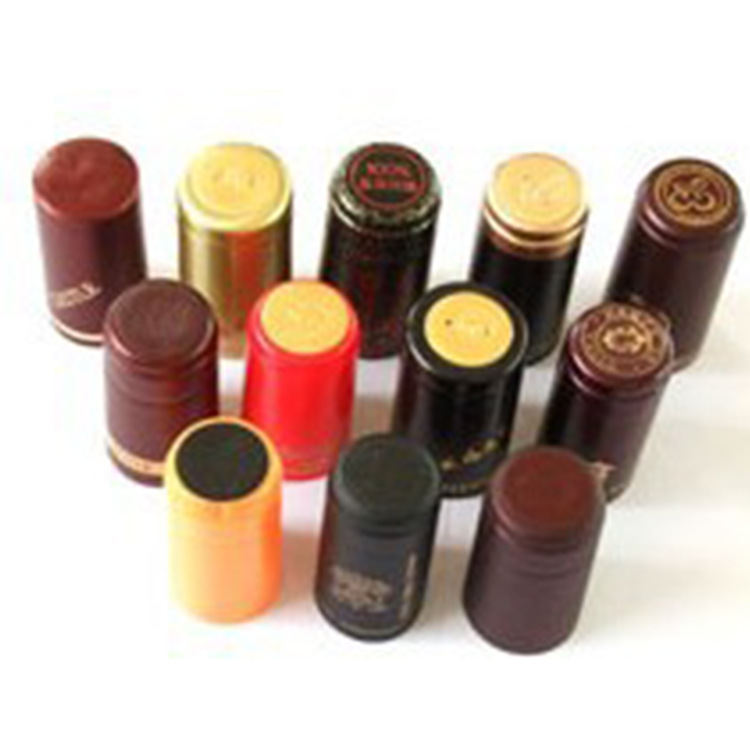Disposable Pvc Wine Bottle Sealing Film Cap Red Wine White Wine Wine Transparent Tear-Off Strip Colorful Heat Shrinkable Cap