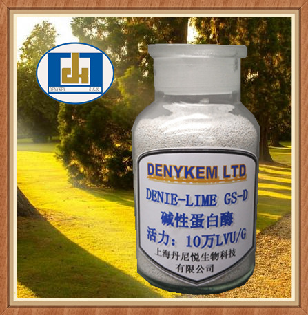 Поставка высокощелочного протеаза бренда Danny Yue для кожи | Фермент для удаления волос с кожи, замоченный в извести, GS-d