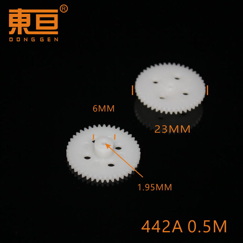 442A toy accessories plastic gear single-layer gear science and education