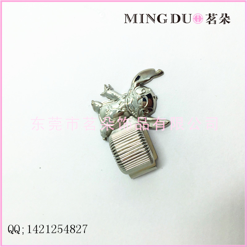 [Mingduo] Металлический зажим для ручки, двойного назначения, с электролитическим никелированием