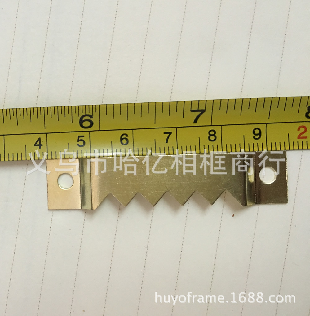 Photo Frame frame hook large serrated teeth 100 single-sided serrated teeth 12 * 55mm