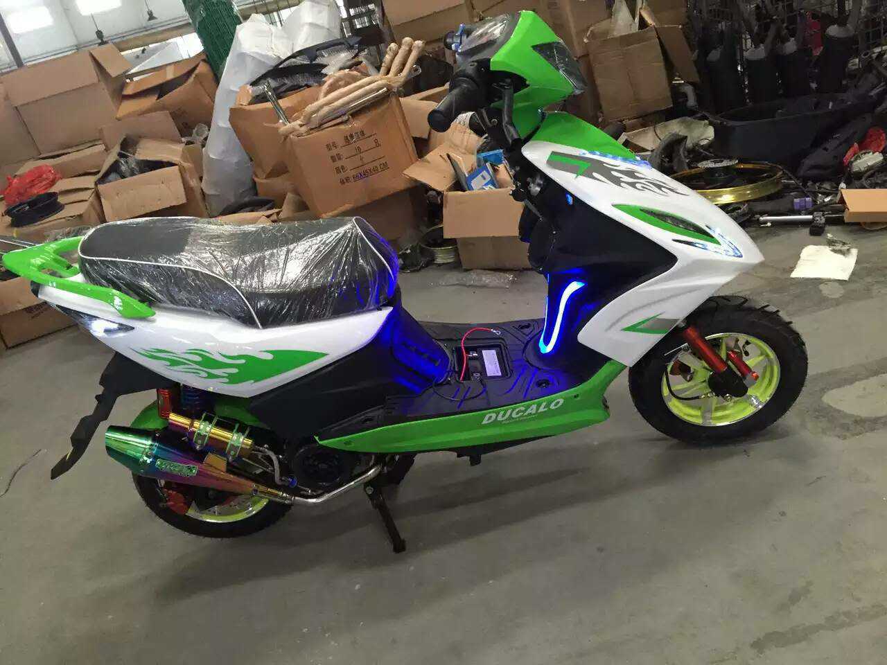 Ghost Fire Scooter Cool Car Women's Car Fuel Moped Sports Car Two Wheel Fuel Motorcycle