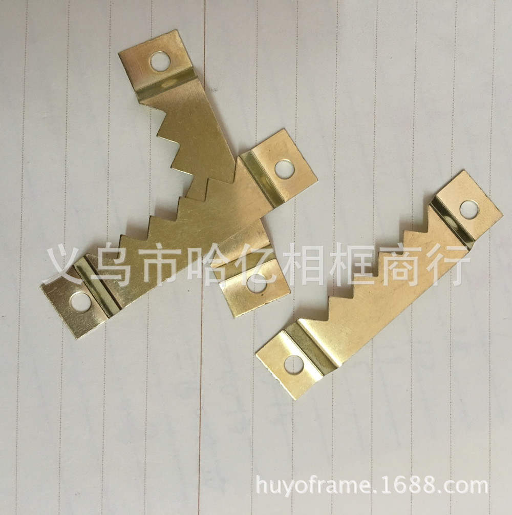 Крючок для фоторамки, большие зубцы, 12 * 55 мм, 100 штук