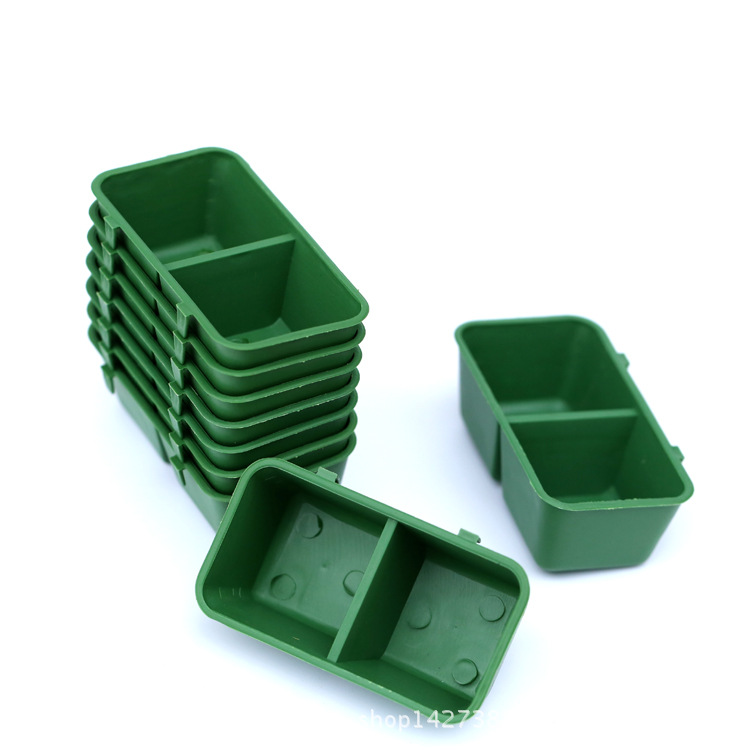 Коробка для корма для птиц, клетка для птиц, клетка для кроликов, кормушка для птиц, резервуар для корма, принадлежности для птиц, утварь для птиц, проволочная клетка, универсальная соединенная коробка для корма