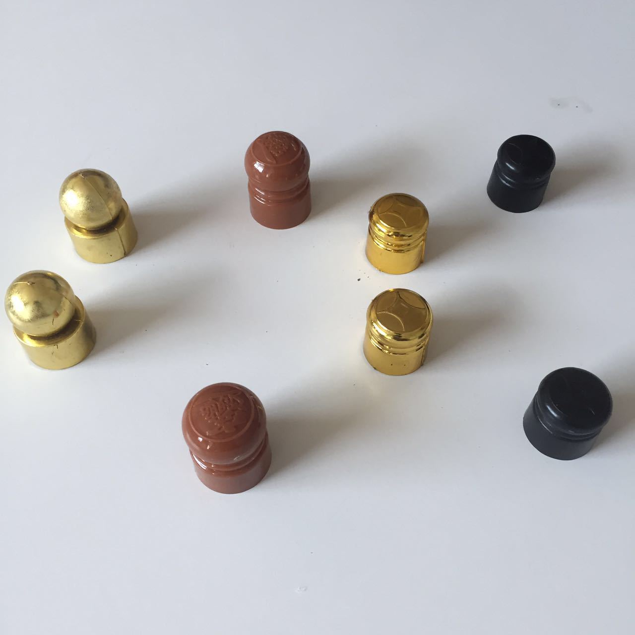 Factory direct wholesale hanging painting shaft painting Rod hat hook accessories gold-plated knuckle nave couplet bronzing hat