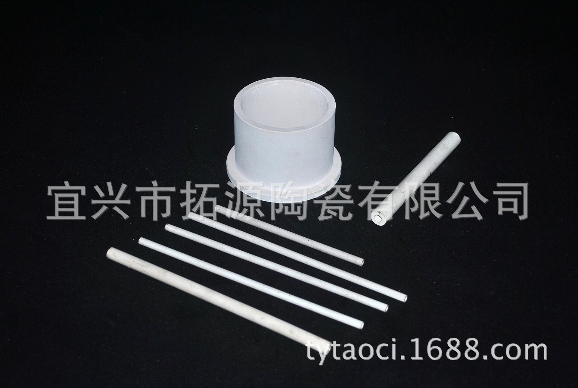 Aluminum Oxide Ceramic Rod Precision Ceramic Structural Parts Processing Custom Zirconia Solid Ceramic Tube Polishing Manufacturer