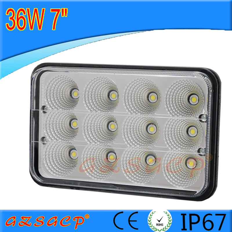36W автомобильный светодиодный рабочий свет, инженерный зонд, SUV внедорожный прожектор, крыши свет, инспекционный свет
