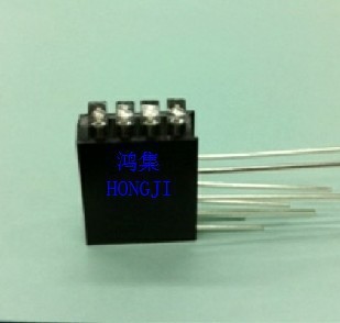 LED Square Lamp Holder Square 4-hole Lamp Holder 2X3X4 Light-emitting Diode Four-hole FiXed Base Lamp Holder