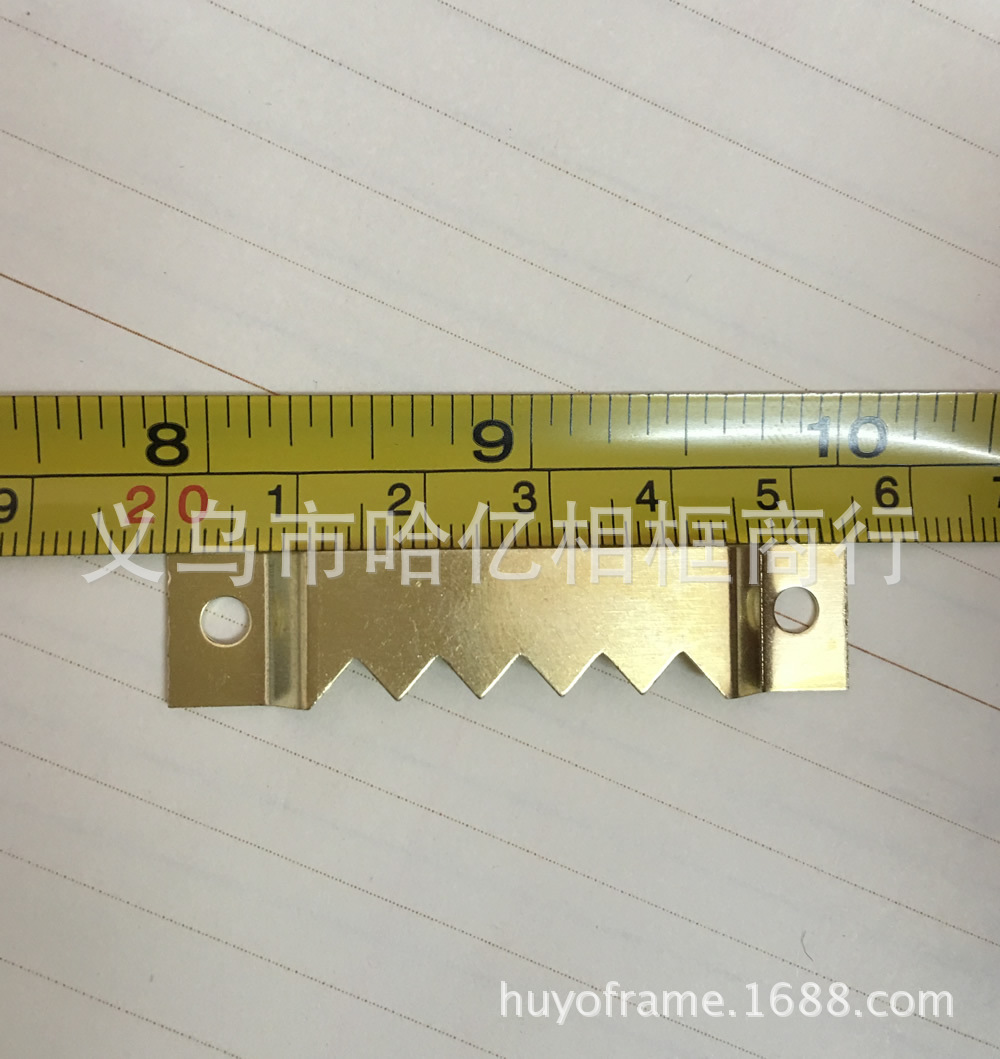 Photo Frame frame hook large serrated teeth 100 single-sided serrated teeth 12 * 55mm
