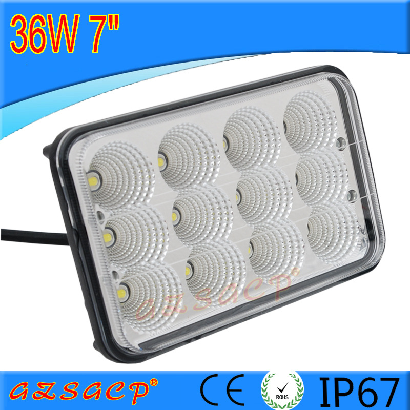 36W car LED work light engineering Probe SUV off-road spotlight roof light Inspection light