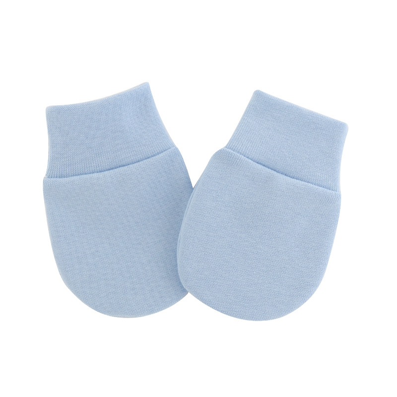 Spring Autumn and Winter Baby Products Baby Anti-scratch Gloves Infant Gloves Spandex Cotton Solid Color Gloves for Newborn Children