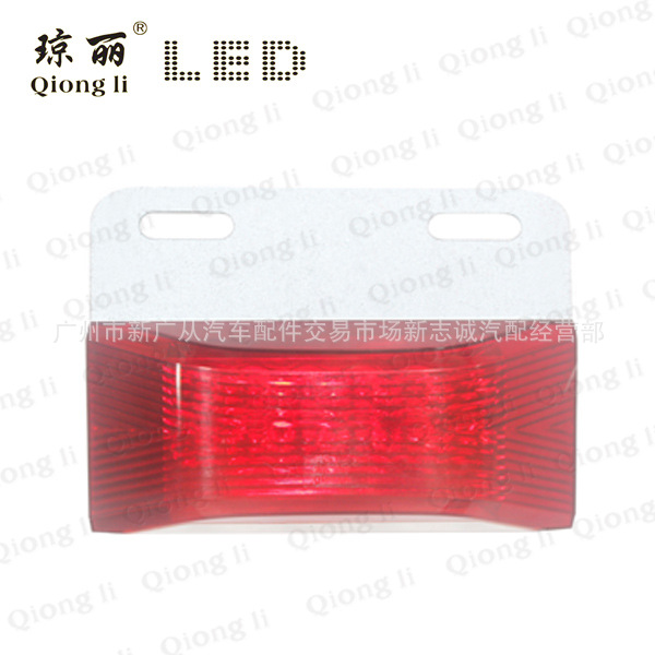 Qionli Manufacturer LED Floor Lights Truck Tire Lights Truck Floor Lights Low Price Lighting 16 Lights Super Bright