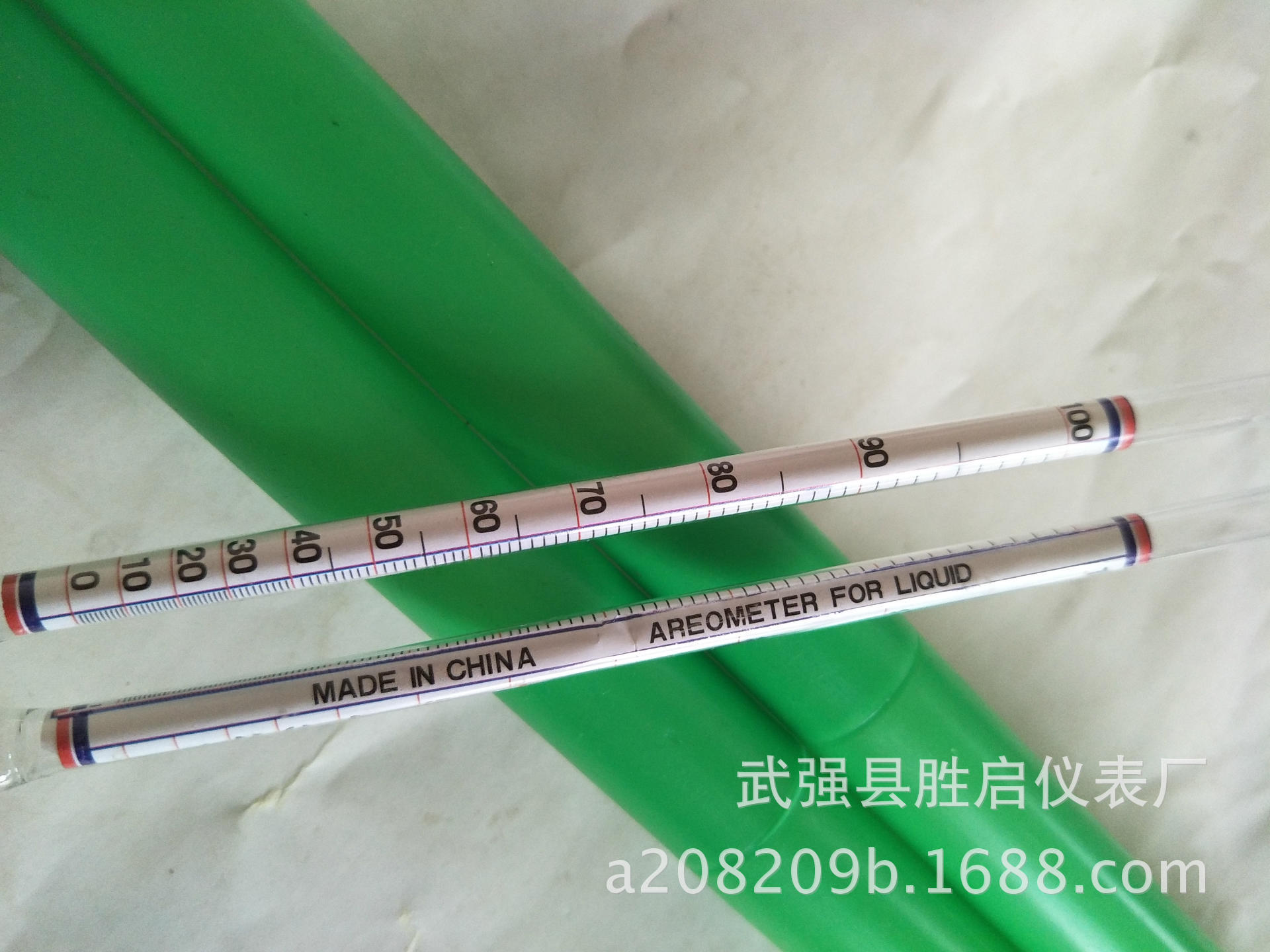 Manufacturers Supply Single Alcohol Meter 0-100 Accuracy 1 Degree Alcohol Hydrometer, Alcohol Density Meter