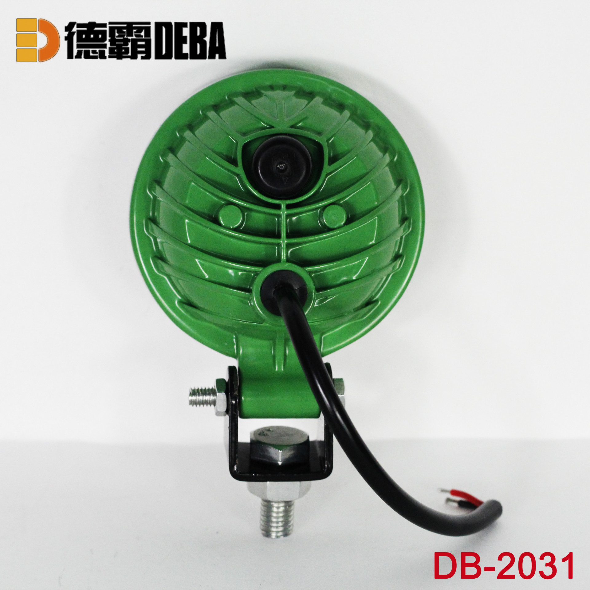 Qionli LED Forklift Off-road Vehicle Work Light Reversing Light Spotlight Green Leaf 3inch Small Sun Reflective Cup Model