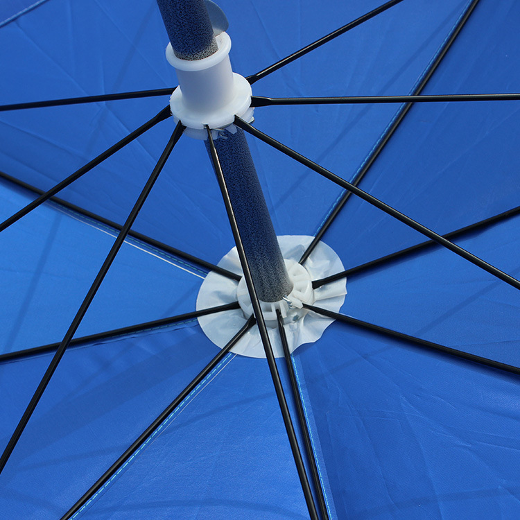 Creative Simple Fishing Umbrella Custom Folding Double Layer Outdoor Windproof Rainproof Silver Glue Outdoor Fishing Umbrella Beach Umbrella