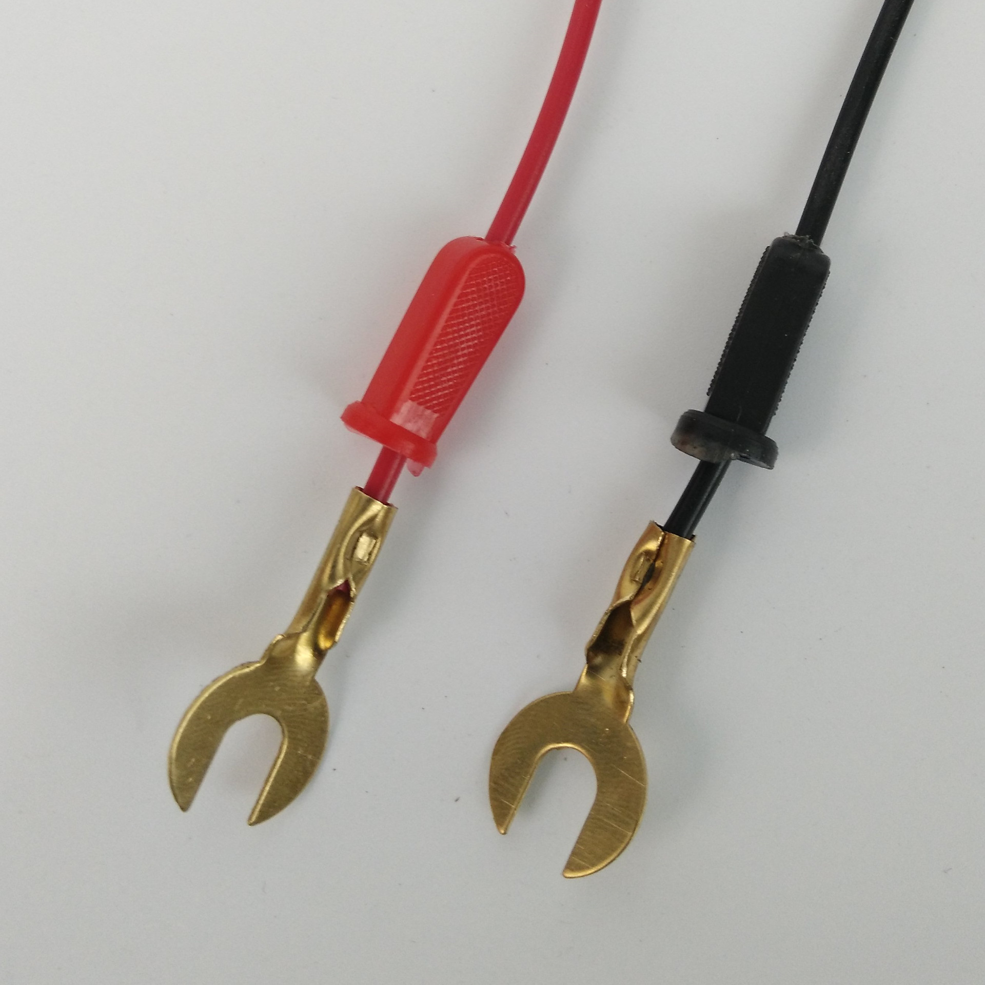 U-shaped Copper Plug U-shaped Wiring Fork Insert Physical Electrical Circuit Experiment Connection Test Wire Opening 6mm