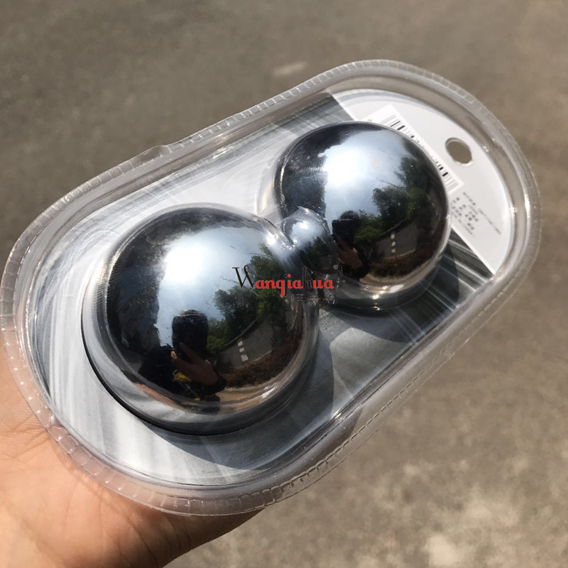 Fitness Steel Ball Baoding Iron Ball for the Elderly Kang Solid Handball Massage Turning and Holding Health Health Ball 55mm Suction Card Package