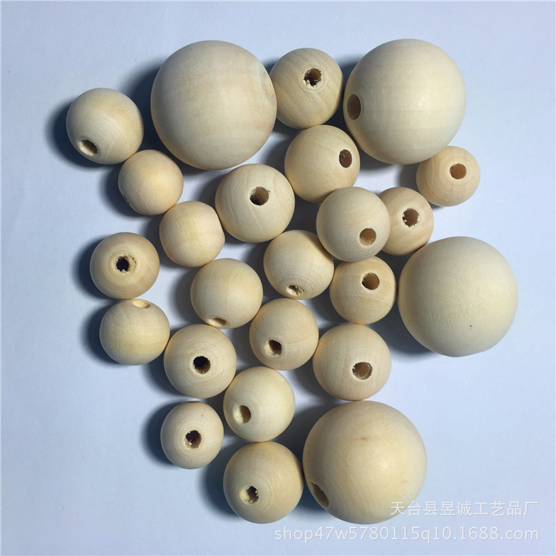 Wholesale wood beads round beads lotus wood beads string beads diy jewelry accessories