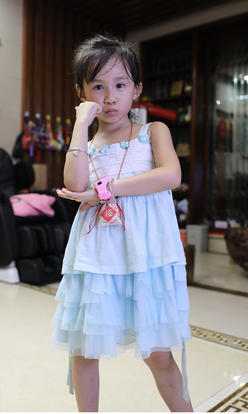 Factory wholesale Ping An Fuxiang bag neck long rope sachet wormwood leaves Yushou children colorful rope sachet bag