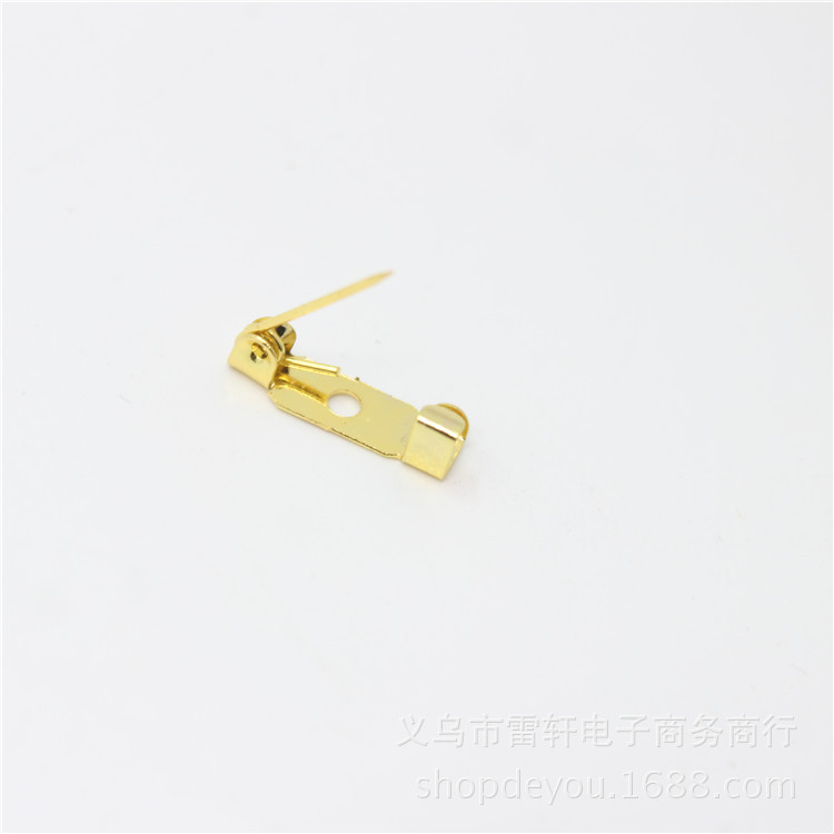 2.5cm Gold Pin Multi-Size Retro Simple Pin DIY Fabric Corsage Clothing Accessories Buckle Pin Low Price Wholesale