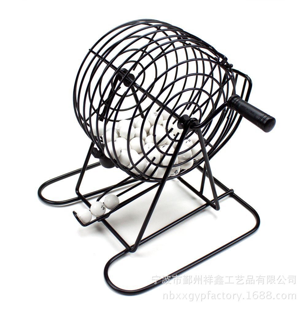 75 Ball Shaker/Shaker Manual Shaker Bingo Drinking Game Factory Supply