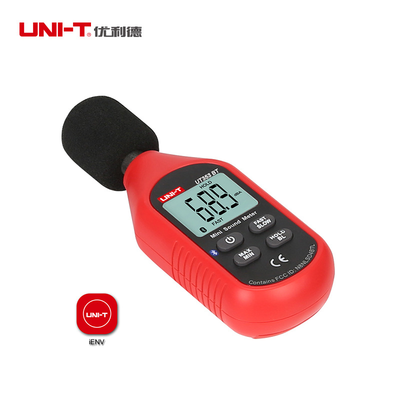 Uleid UT353/UT353BT Sound Level Meter Electronic Noise Meter Home Decibel Meter Bluetooth Transmission Noise Inspection