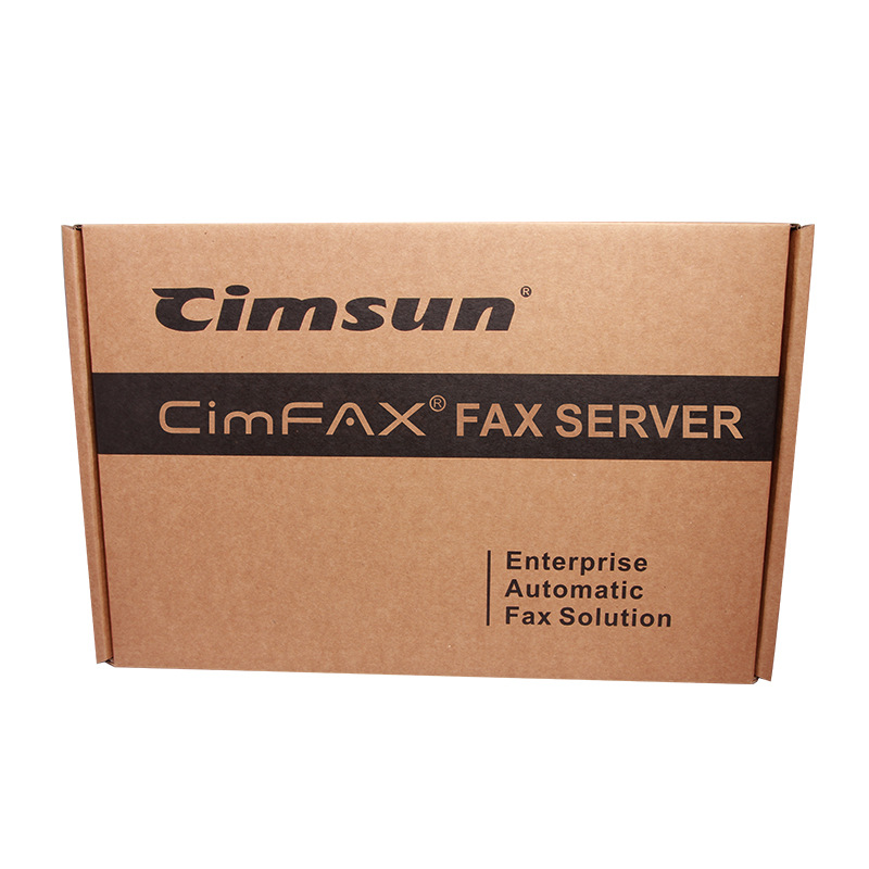 CimFAX enterprise-class high-speed fax server professional two-line version T5S 200 user 16GB