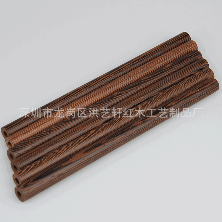 Zhongshan chicken wing Wood tobacco rod mahogany Rod diy handmade building model material small wooden stick Mahogany Craft round wooden stick
