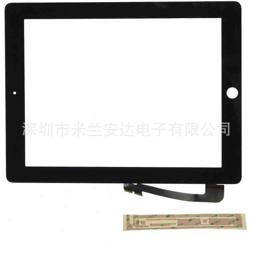 Для iPad 2, 3, 4, 5 сборка сенсорного экрана LCD TP