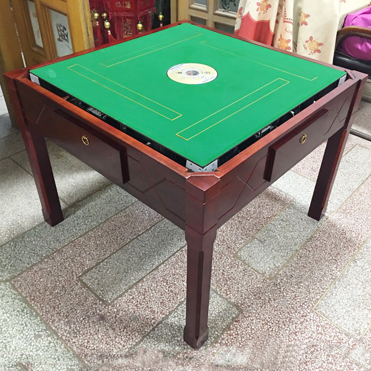 Factory Direct machine mahjong table wooden mahjong table wholesale custom chess and card dining dual-use mahjong table