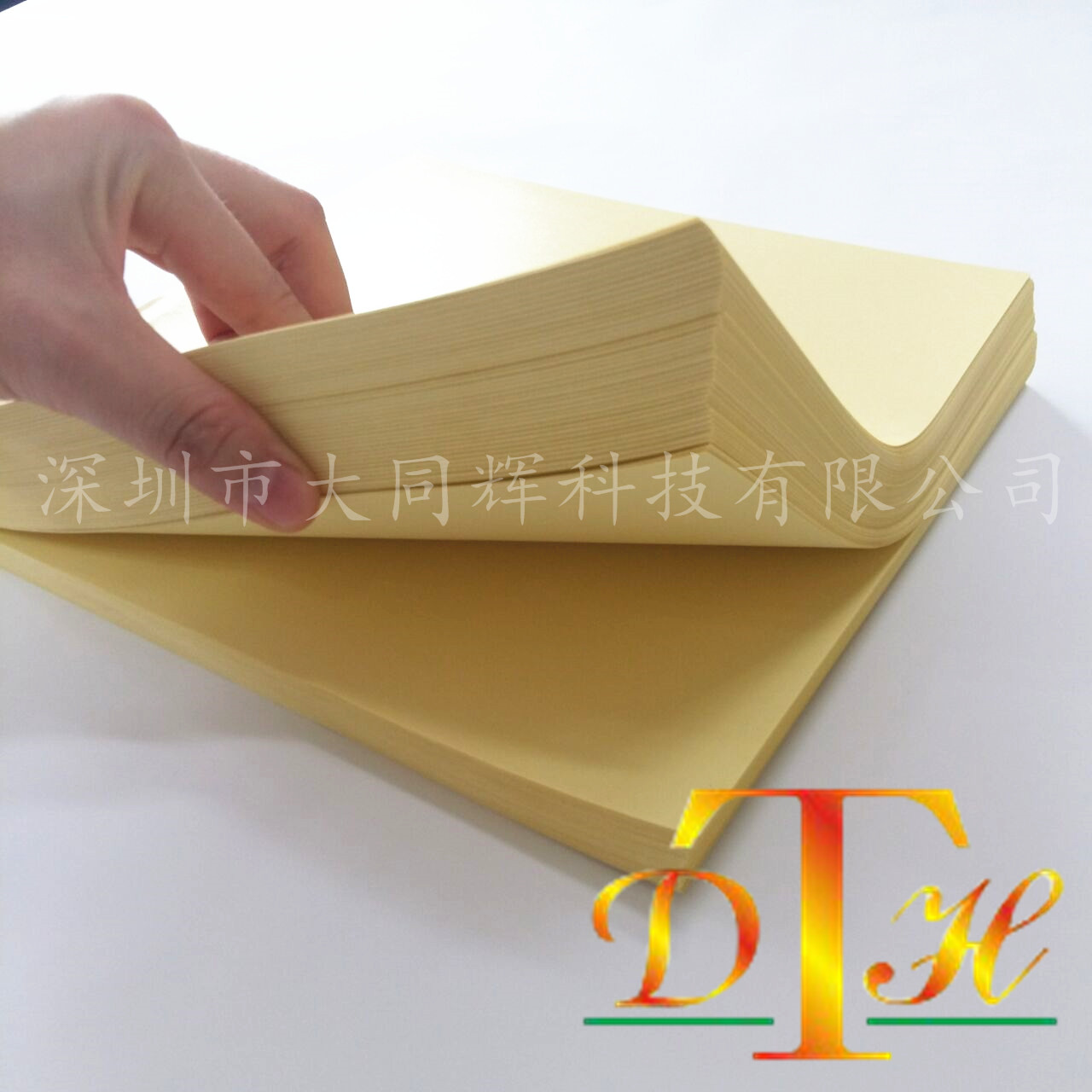 Isolation paper scratch-resistant pad paper single-sided yellow release paper yellow silicone oil paper single-sided release paper
