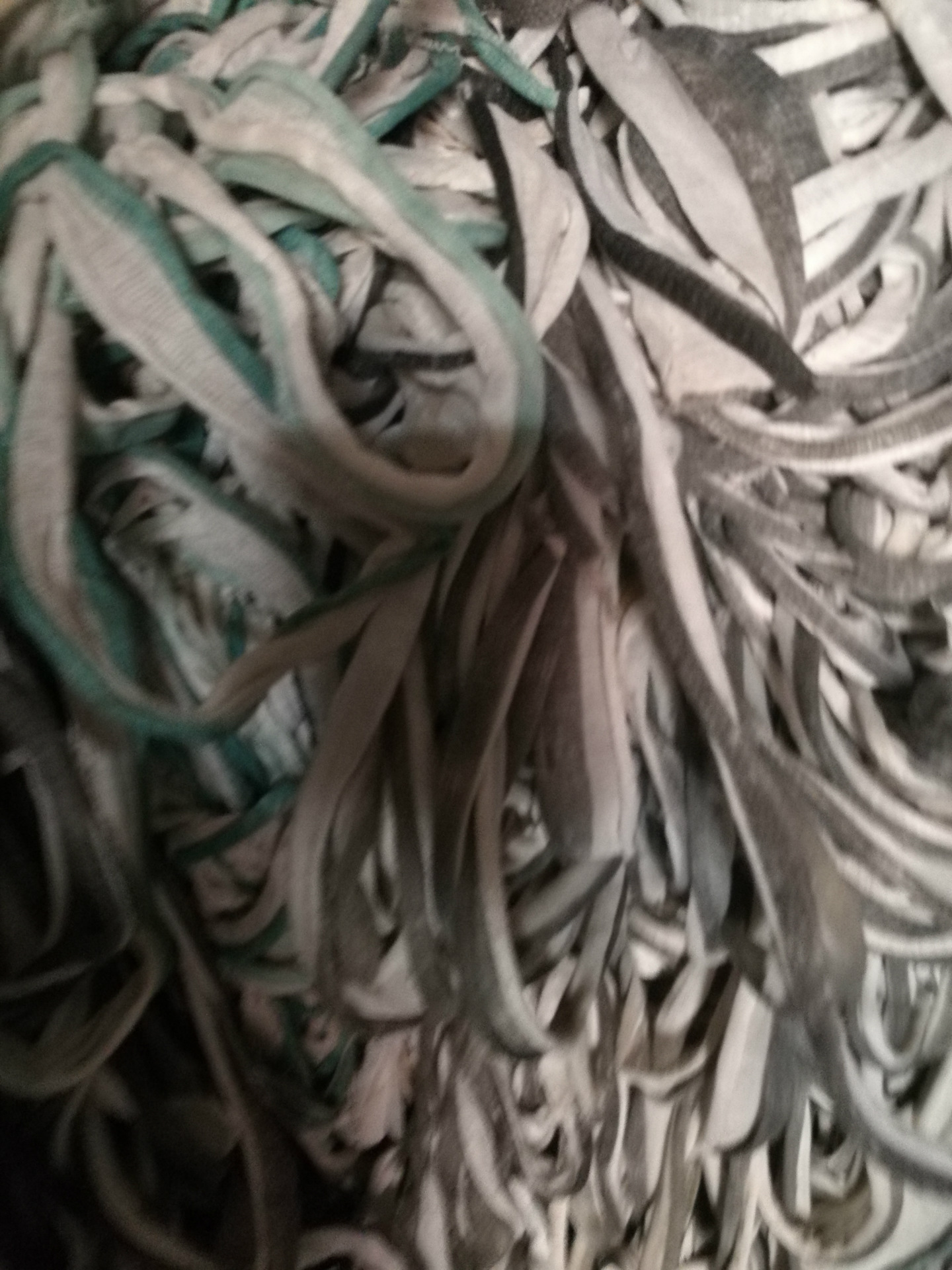 Manufacturers Supply Chemical Fiber Long Cloth Strips Cloth Line Mop Cloth Rag Strips of Second-Class Cloth